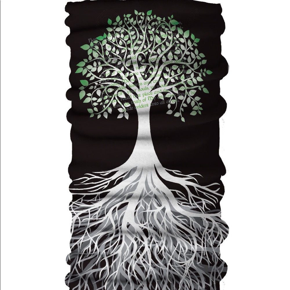 Tree of life #2 face shield headwear